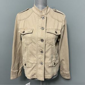 POINT ZERO Women’s size large Corduroy long sleeve jacket